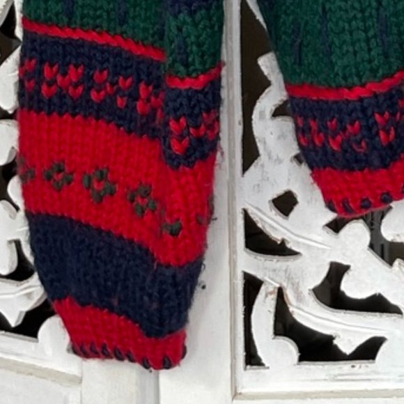 Michelle Stuart Studio Vintage Hand Knit Sweater - Picture 3 of 7